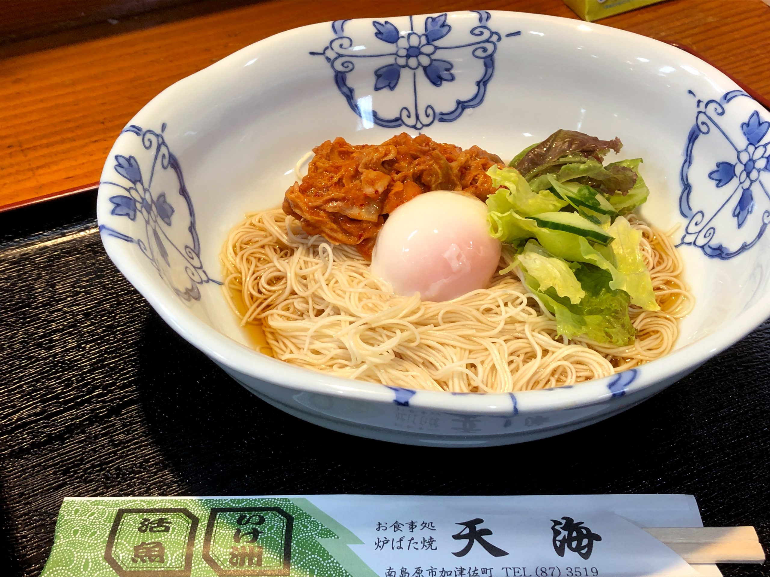 キムチそうめん