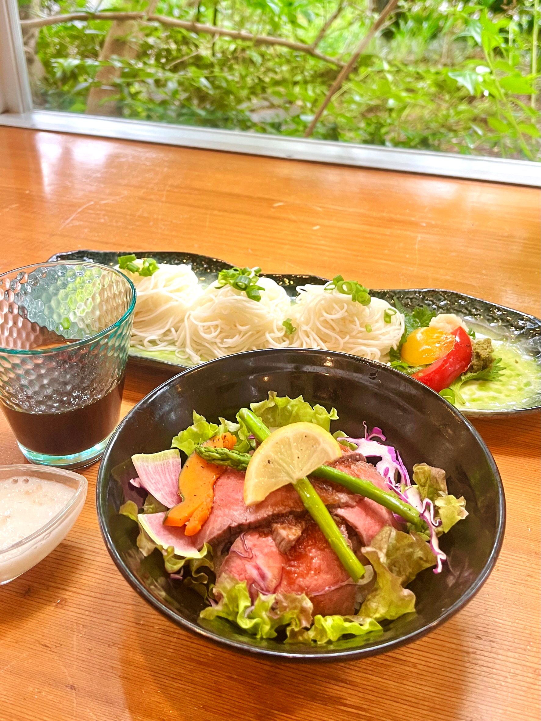 島原素麺と選べるミニ丼セット