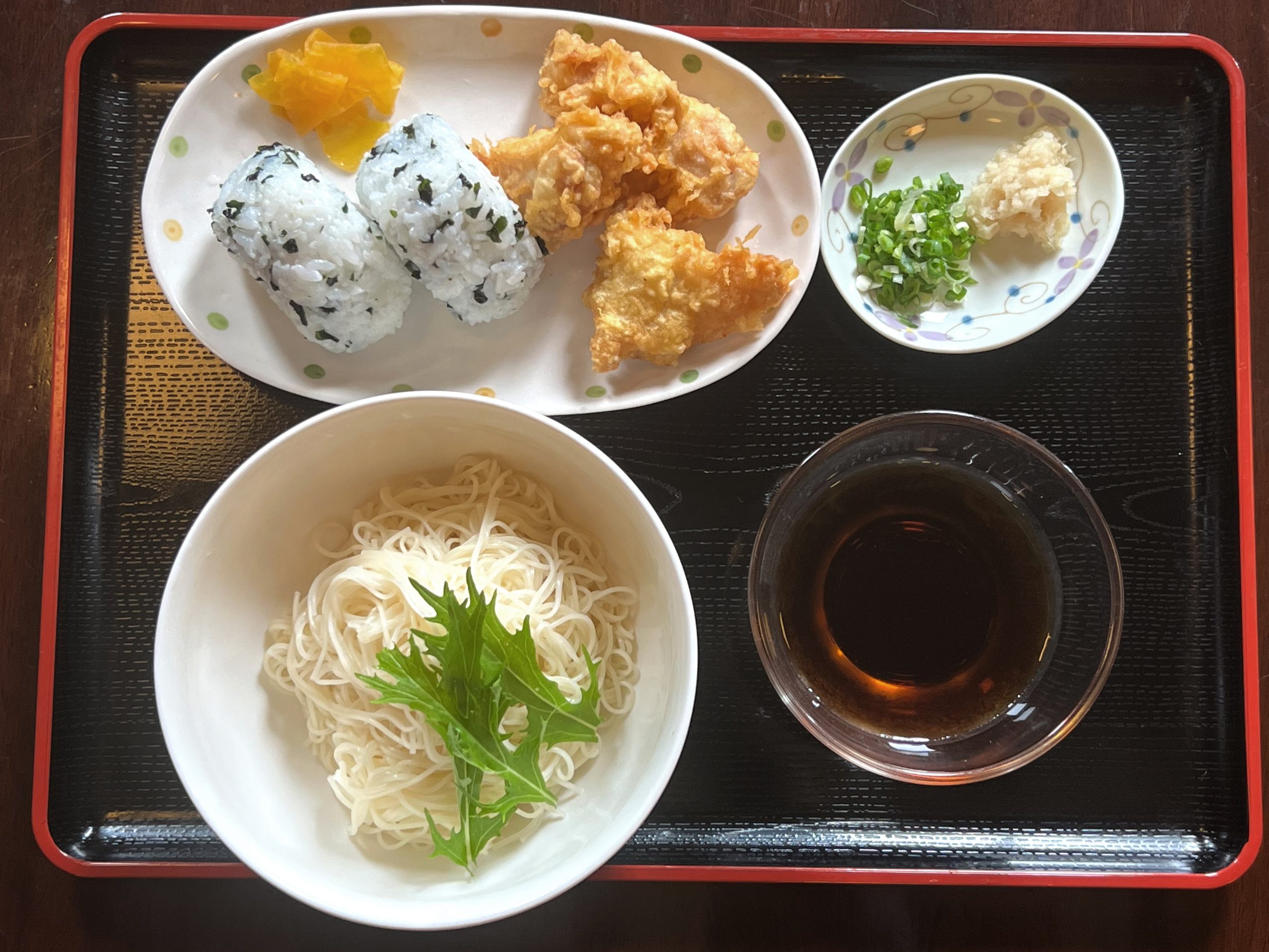 そうめん定食